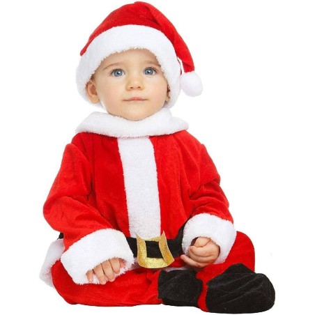 DISFRAZ DE PAPA NOEL DULCE 7-12 MESES