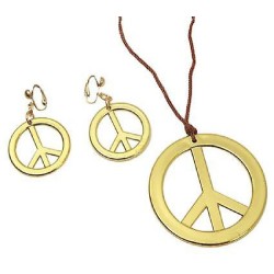 COLGANTE Y PENDIENTES HIPPIES