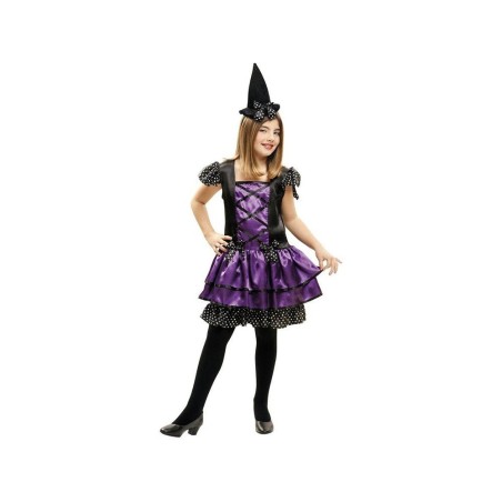 DISFRAZ BRUJA MORADA 5-6 AÑOS