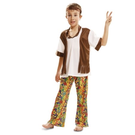 DISFRAZ HAPPY HIPPIE CHICO 7-9 AÑOS