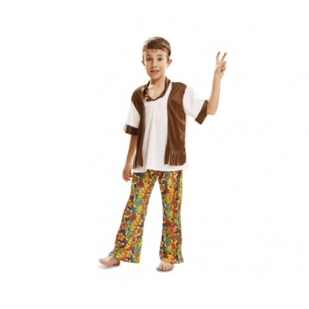 DISFRAZ HIPPIE NIÑO 10-12 AÑOS