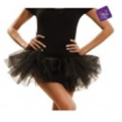 TUTU CORTO NEGRO (3 CAPAS)