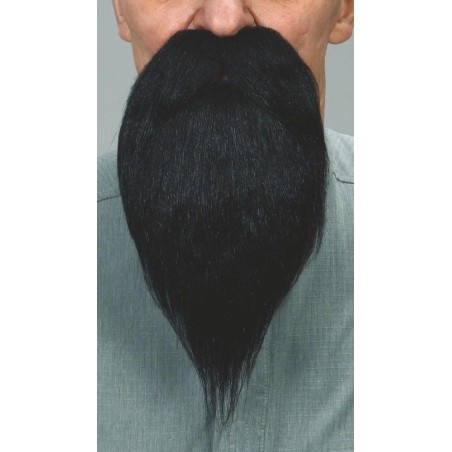 BIGOTE Y BARBA NEGRA MORENA