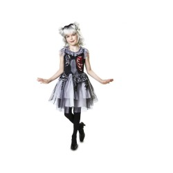 DISFRAZ DAMISELA ZOMBIE 5-6 AÑOS NIÑA