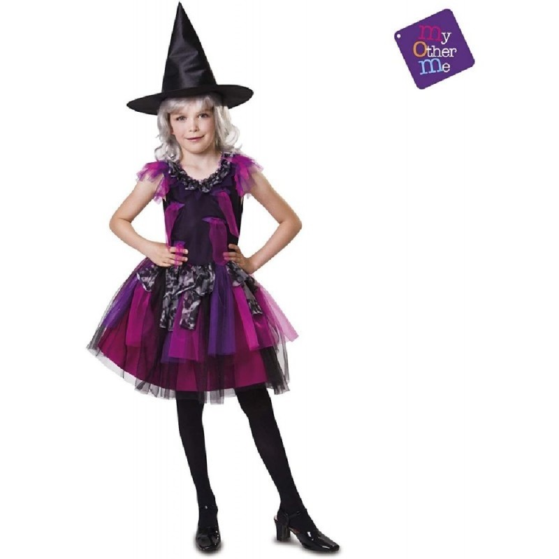 DISFRAZ BRUJITA FASHION ROSA 7-9 AÑOS
