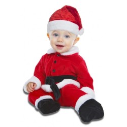 DISFRAZ PAPA NOEL DELUXE 7-12 MESES