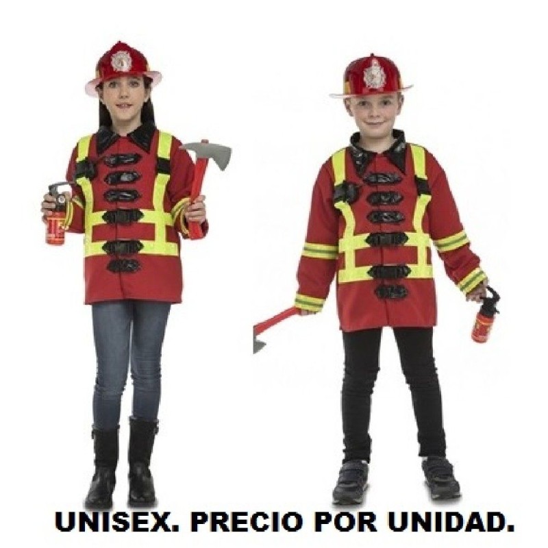 DISFRAZ YO QUIERO SER BOMBERO BOMBERA 5-