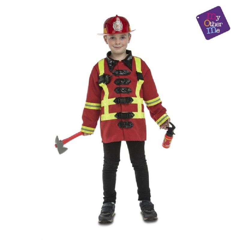 DISFRAZ YO QUIERO SER BOMBERO BOMBERA 5-