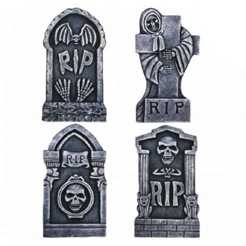 SET DE 4 LAPIDAS 42 X 6 X 21 CM