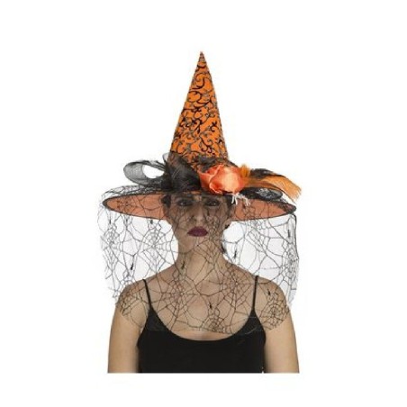 SOMBRERO DE BRUJA 58 CM