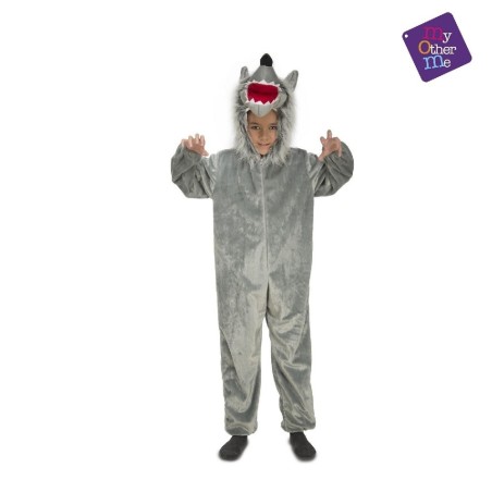 DISFRAZ LOBO GRIS LUJO 1-2 AÑOS 12-24 ME
