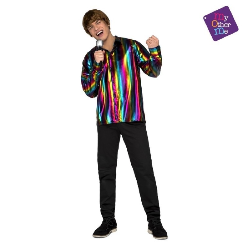 DISFRAZ CAMISETA DISCO SHIRT ML