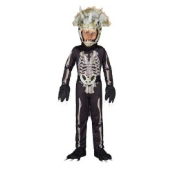 DISFRAZ DINSAURIO TRICERATOPS FOSSIL 10-