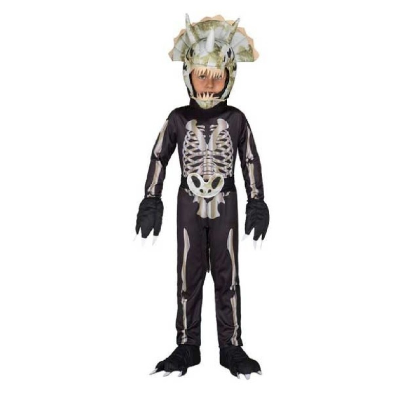 DISFRAZ DINSAURIO TRICERATOPS FOSSIL 10-