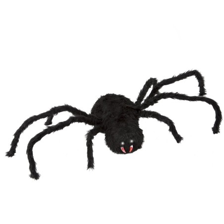 ARAÑA CON MOVIMIENTO, LUZ Y SONIDO 125X3