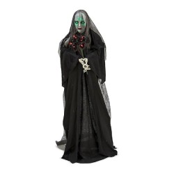 FANTASMA NEGRO CON LUZ Y SONIDO 45X20X16