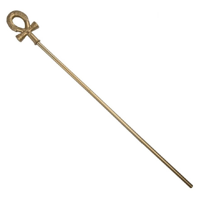 BASTON EGIPCIO DORADO 16X77 CM