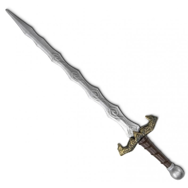 ESPADA MEDIEVAL POMO CALAVERA 81CM