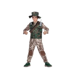DISFRAZ MILITAR MARINE CORPS 7-9 AÑOS