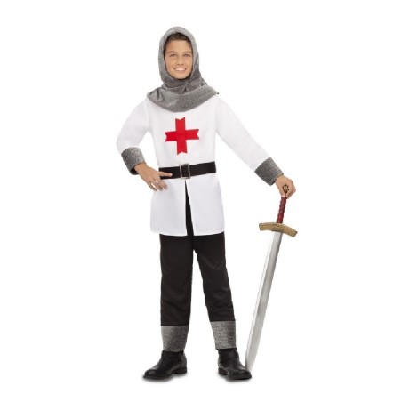 DISFRAZ GUERRERO CRUZADO MEDIEVAL 3-4 AÑ