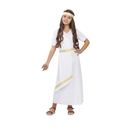 DISFRAZ ROMANA BLANCA 7-9 AÑOS