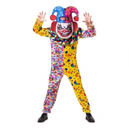 DISFRAZ PAYASO CABEZUDO ML HOMBRE