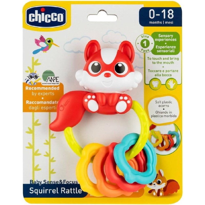Sonajero Ardilla Roja - Chicco