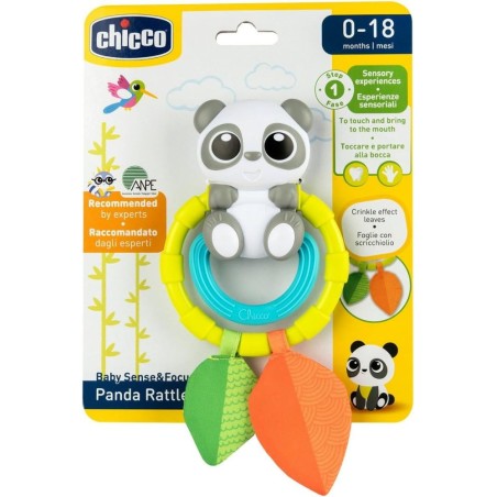 Chicco Sonajero Oso Panda, Mordedor