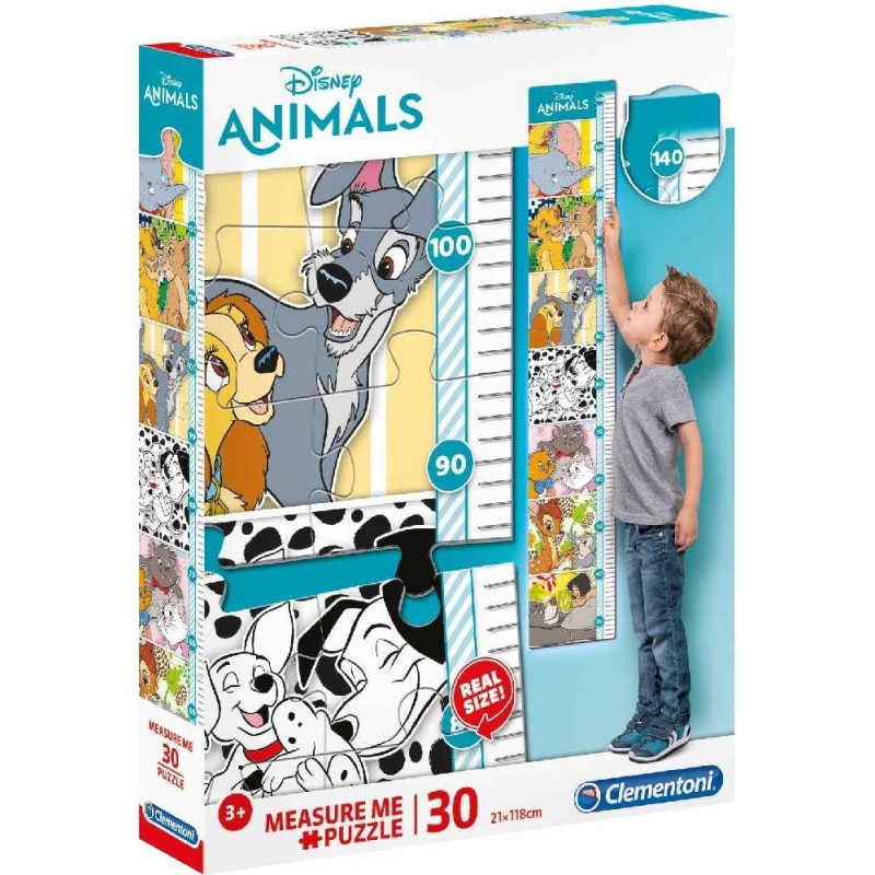 PUZZLE METRO DISNEY ANIMALS 30 PZAS