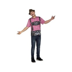 DISFRAZ CAMISETA OCTOBERFEST TIROLES T.L