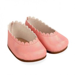 ZAPATOS ROSAS PARA MUÑECAS DE 45CM