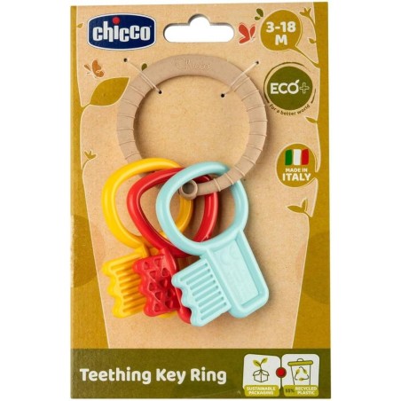 Chicco Sonajero Llavero Denticion eco