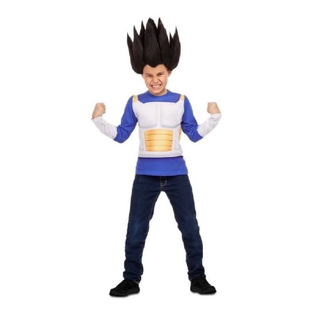 DISFRAZ CAMISETA VEGETA DRAGON BALL IMPR