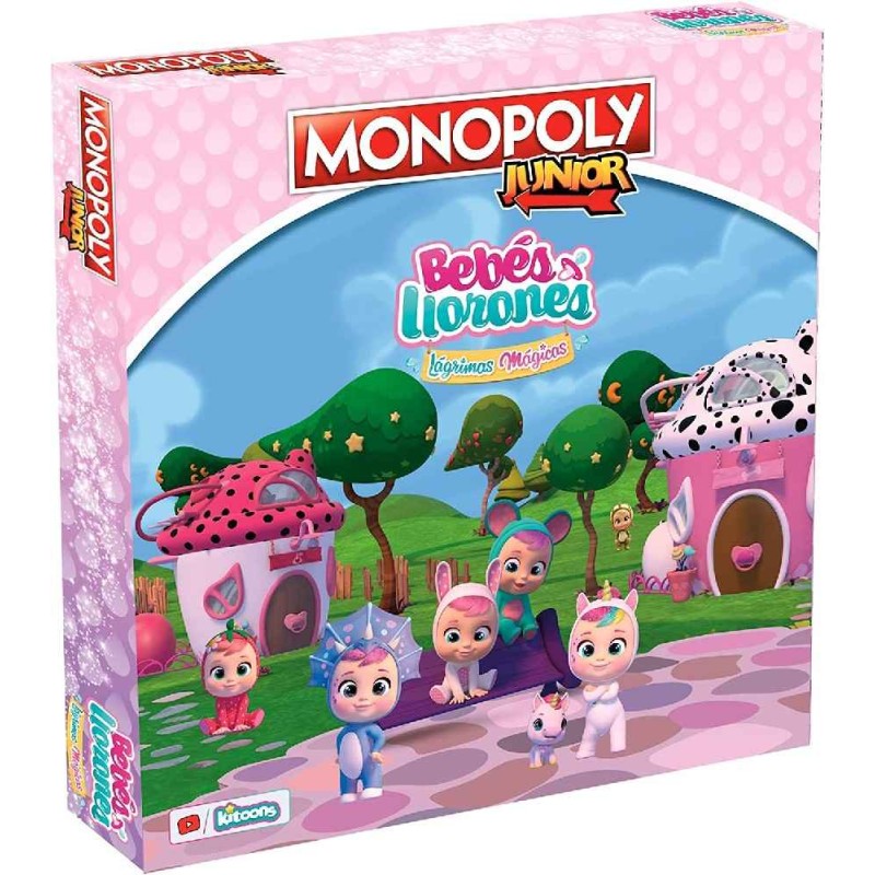 MONOPOLY JUNIOR BEBES LLORONES LAGRIMAS 