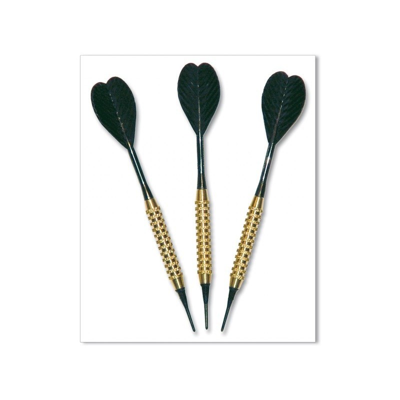 SET 3 DARDOS PUNTA PLASTICO ABS 16GRS