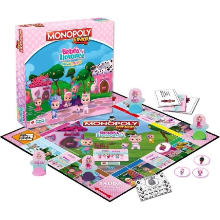 MONOPOLY JUNIOR BEBES LLORONES LAGRIMAS 