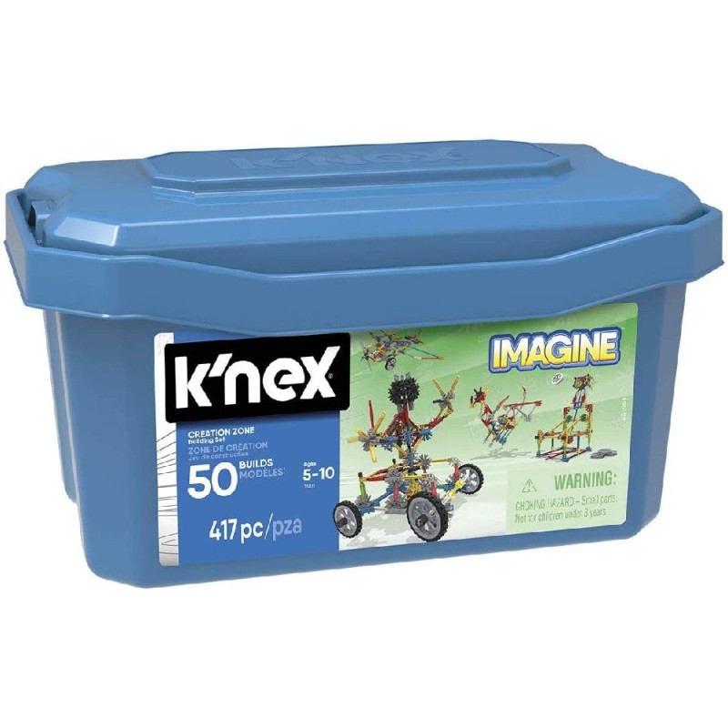 K`NEX IMAGINE SUPER BAUL 417 PZS. / 50 M