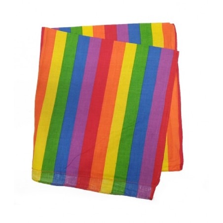PAÑUELO ARCOIRIS ORGULLO LGTBI 53X53CM