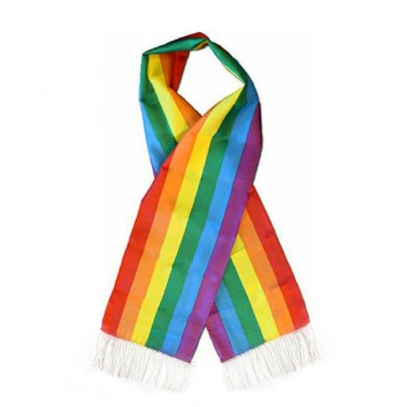 BUFANDA BANDA ARCOIRIS ORGULLO LGTBI