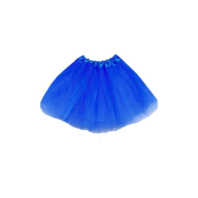 TUTU INFANTIL AZUL OSCURO ELECTRICO 30 C