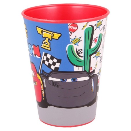 VASO PEQUEÑO RAYO MCQUEEN CARS 280ML