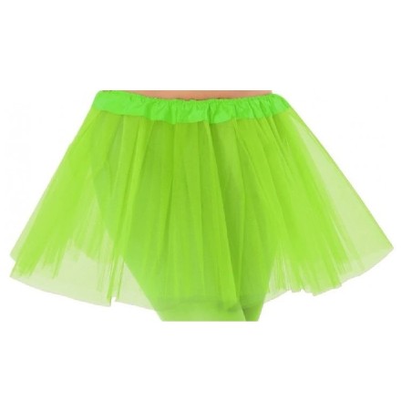 TUTU ADULTO VERDE LIMA 40CM