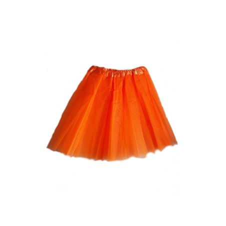 TUTU INFANTIL NARANJA 30 CM