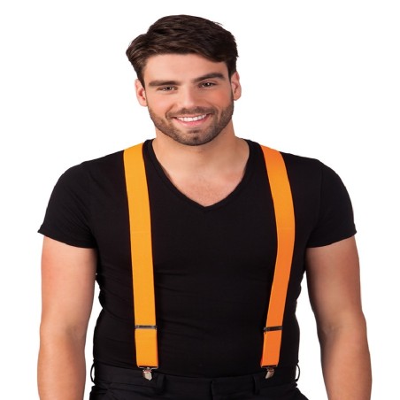 TIRANTES NARANJA NEON