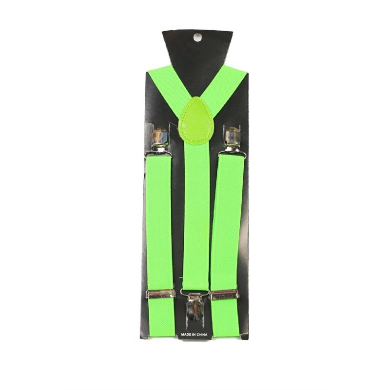 TIRANTES VERDE NEON
