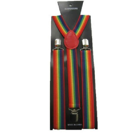 TIRANTES MULTICOLOR ARCOIRIS LGTBI ORGUL