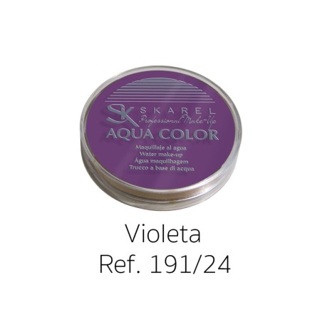 MAQUILLAJE AL AGUA VIOLETA PROFESIONAL 1