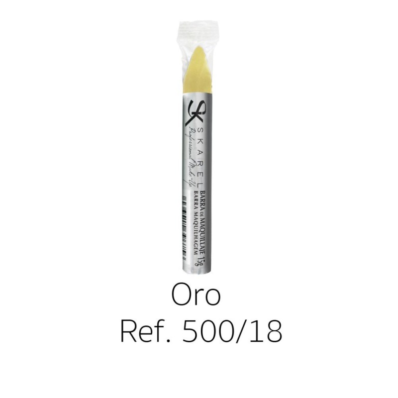 BARRA MAQUILLAJE ORO 14X110MM