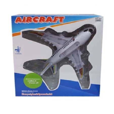 AVION SALVAOBSTACULOS C/LUZ AIRCRAFT