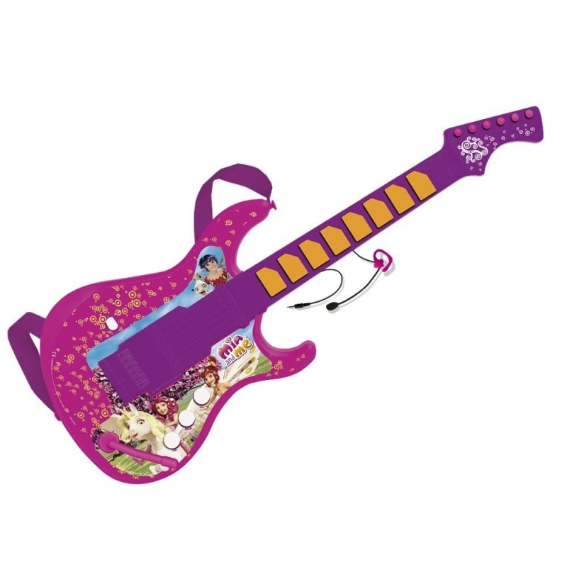 MIA AND ME GUITARRA ELECTRONICA CON MICR